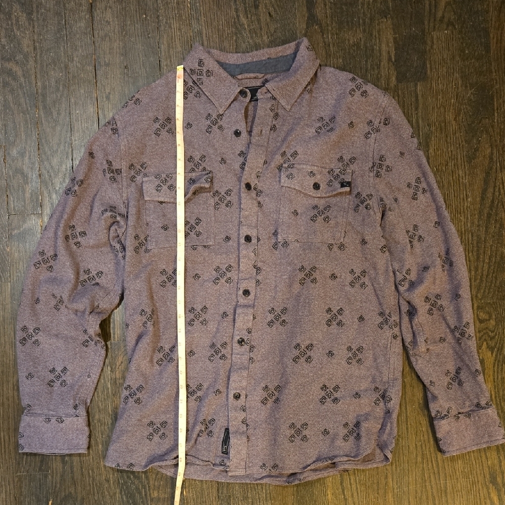 ...lost Pale Purple Patterned Button-Up Shirt